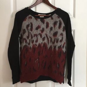 Scotch & Soda Animal Print Sweatshirt